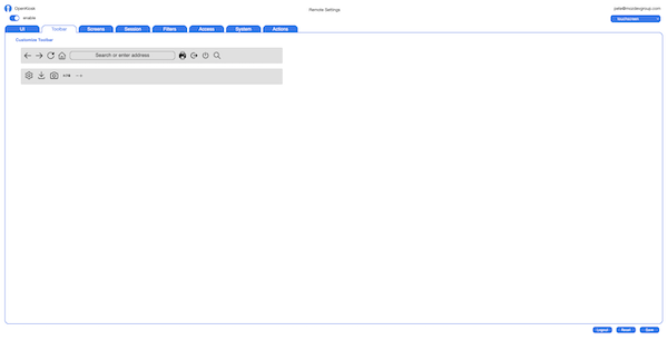 remote config screenshot